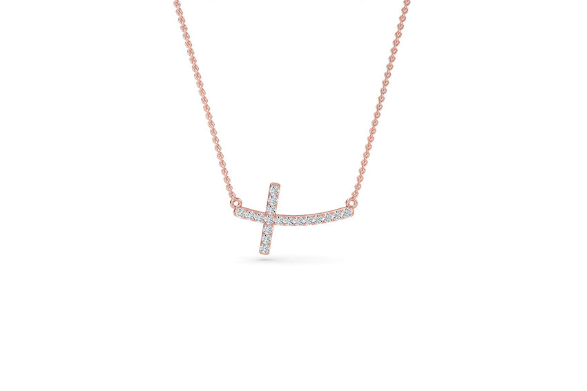 Diamond Cross Necklace