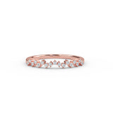 Half Eternity Diamond Wedding Band