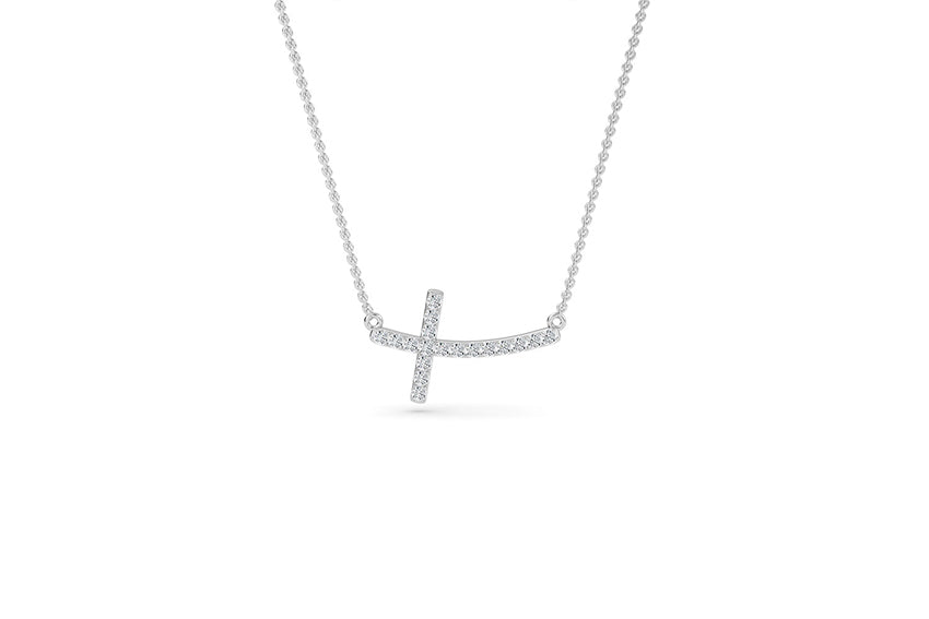 Diamond Cross Necklace