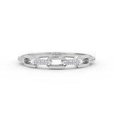 14K Gold 16 Pieces Diamond of Round Brilliant Cut Diamond Ring