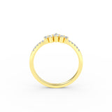 Gold Multi-Stone Diamond Ring