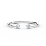Diamond Open Gold Ring
