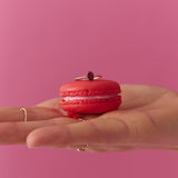 14K Gold Oval Cut Natural Ruby Ring