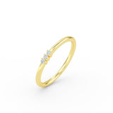 Yellow Gold Diamond Wedding Band