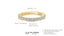 14K Gold 2.2mm Half Way Diamond Wedding Band