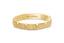 14K Gold 3mm Modern Wedding Band Gold Elyssa Jewelry