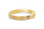 14K Gold 3mm Modern Wedding Band with Diamonds gold solid