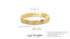 14K Gold 3mm Modern Wedding Band with Diamonds