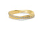 14K Gold Overlaping Ring with Diamonds