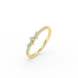 Gold Multi-Stone Diamond Ring