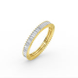 Full Eternity Baguette Diamond Ring