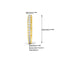 14K Gold 9MM Diamond Huggie Earrings