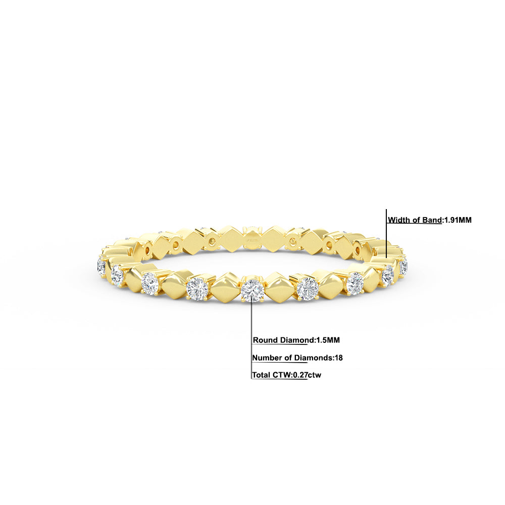 Diamond Wedding Band