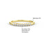 14K Gold 11 Stone Diamond Wedding Band