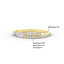 14K Gold Diamond Cross Over Gold  Ring