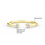 Diamond Open Gold  Ring