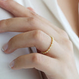 14K Solid Gold Full Eterniy Diamond Wedding Band
