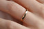 14K Gold 3mm Multi Faceted Wedding Band