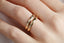 14K Gold 3mm Multi Faceted Wedding Band