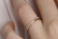 14K Gold Overlaping Ring with Diamonds