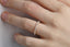 14K Gold 2mm French Cut Half Way Diamond Wedding Band