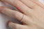 14K Gold 2mm French Cut Half Way Diamond Wedding Band