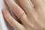 14K Gold Round and Marquise Design Diamond Wedding Band