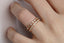 14K Gold Round and Marquise Design Diamond Wedding Band