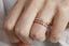14K Gold Round and Marquise Design Diamond Wedding Band