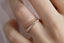 14K Gold 2.2mm 9 stone Diamond Wedding Band