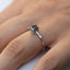 14K Gold Salt and Pepper Diamond Ring