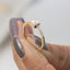 14K Gold Petite Baguette Diamond Ring