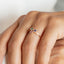 14K Rose Gold Sapphire Ruby Emerald and Diamond Ring