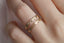 14K Gold 3mm Modern Wedding Band with Diamonds