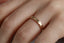 14K Gold 3mm Modern Wedding Band with Diamonds