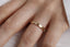 14K Gold 3mm Modern Wedding Band with Diamonds