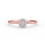 14K Diamond  Gold Engagement Ring