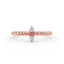 Diamond Twisted Gold Band