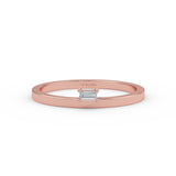 14K Gold Baguette Diamond Ring