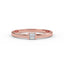 14K Soild  Gold Baguette Diamond Engagement Ring