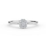 14K Diamond  Gold Engagement Ring