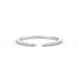 14K Gold Diamond Cuff Gold Ring