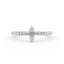 Diamond Twisted Gold Band