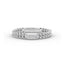 14K Gold Chain Ring with Pave Setting Diamond