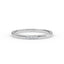 14K Gold 1.6MM 3 Stone Diamond Wedding Band
