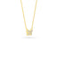 14K Gold Diamond Pave Butterfly Necklace