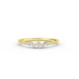 Gold Multi-Stone Diamond Ring
