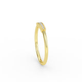 Gold Diamond Micro Pave Ring