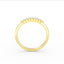 14K Gold 11 Stone Diamond Wedding Band