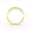 14K Gold 5 Stone Diamond Annivesary Ring
